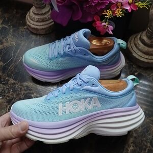 Hoka One Bondi 8 Comfort/Athletic Medical Field Shoes Size 6.5 for Women